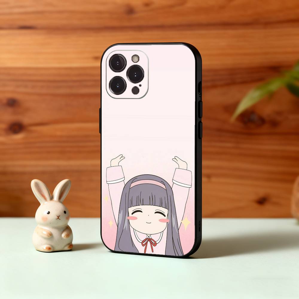 

Чехол для телефона Card Captor Sakura для iPhone 17, 16, 15, 14, 13, 12 Plus, Pro Max, XS, 5G, мягкий силикон, черный iPhone14Pro