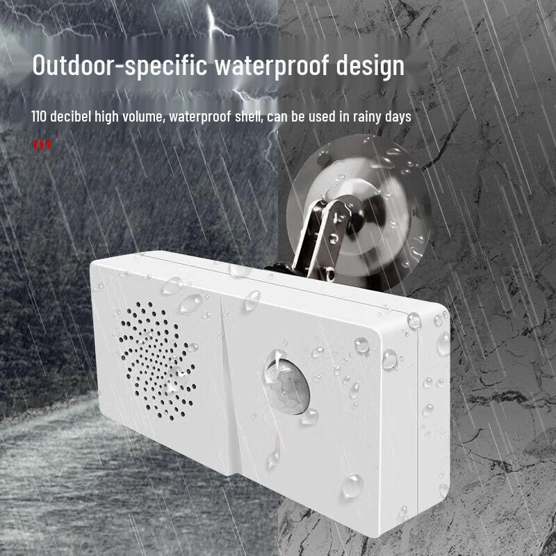 Solar Infrared Motion Sensor Voice Announcer