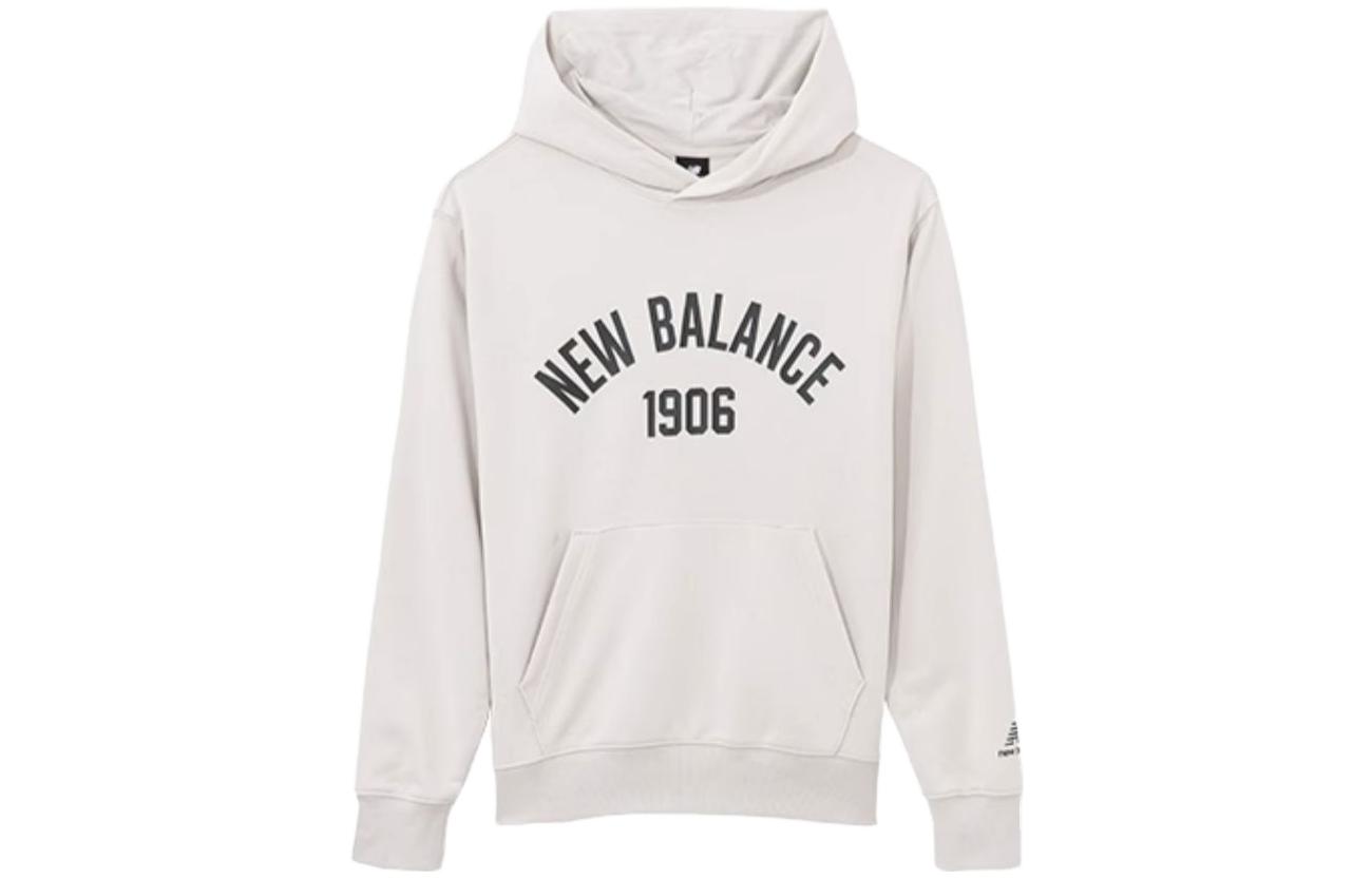 New Balance Sweatshirts Men s Light Gray Hooded Moderate Regular MT33553-MBM L