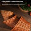 Wuhe Imitation Rattan Nine-Compartment Serving Platter