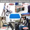 Gel Cushion [Made with Third-Generation Japanese Gel Technology] Double-Layered Zero-Gravity Cushion, High Resilience, Breathable, Pressure Relief, Po