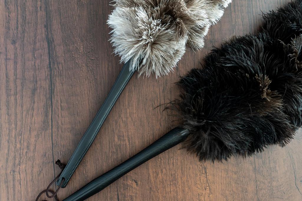 Mukojima Automotive Parts Manufacturing MYS PLUS PRO Feather First Class Floss for Coated Vehicles Ostrich-Style Duster, Feather, Gray, ED-120GY,