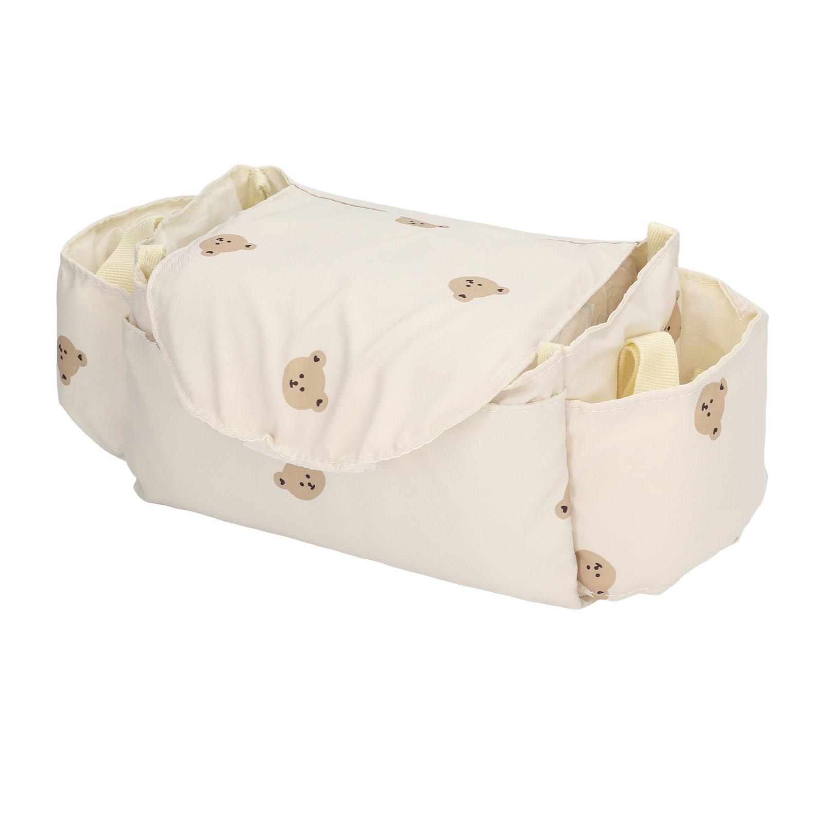 

Baby Stroller Bag Stylish Portable Multipurpose Large Capacity Multiple Compartments Infant Stroller Travel Bag