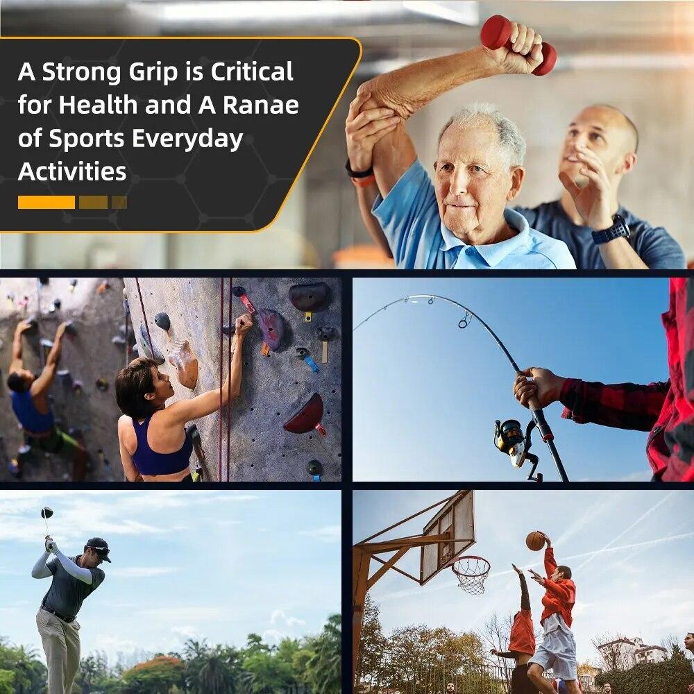 Griffstärketester, 265 Pfund/120 kg, digitaler Handkrafttester, USB-LCD-Display, Krafttraining, Sport-Griffstärketester