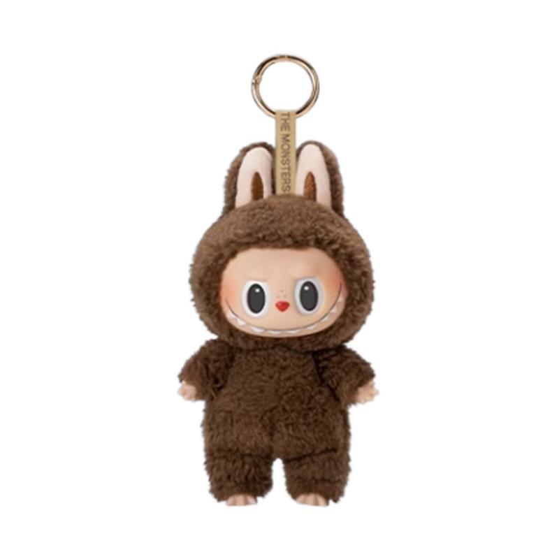 New POP MART Labubu The Monsters Exciting Macaron Lychee Berry Vinyl Plush Pendant PPMT-2310-0069
