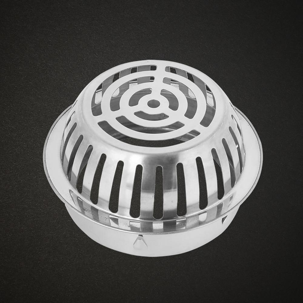 Dome Design Floor Drain Cover 304 Stainless Steel Downspout Strainer Durable Drain Cover  Home