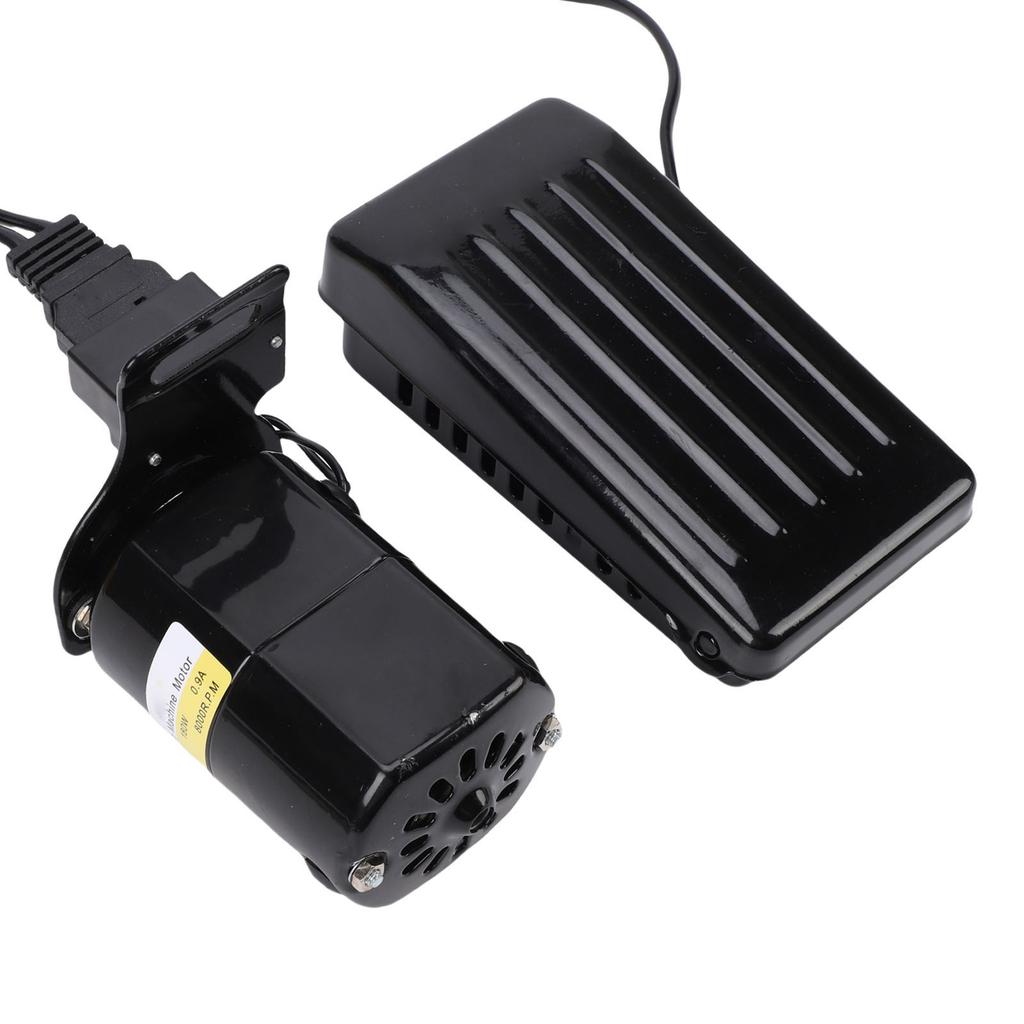 180W Sewing Machine Motor Foot Pedal Kit Low Noise Home Sewing Machine Motor Foot Control Pedal Replacement
