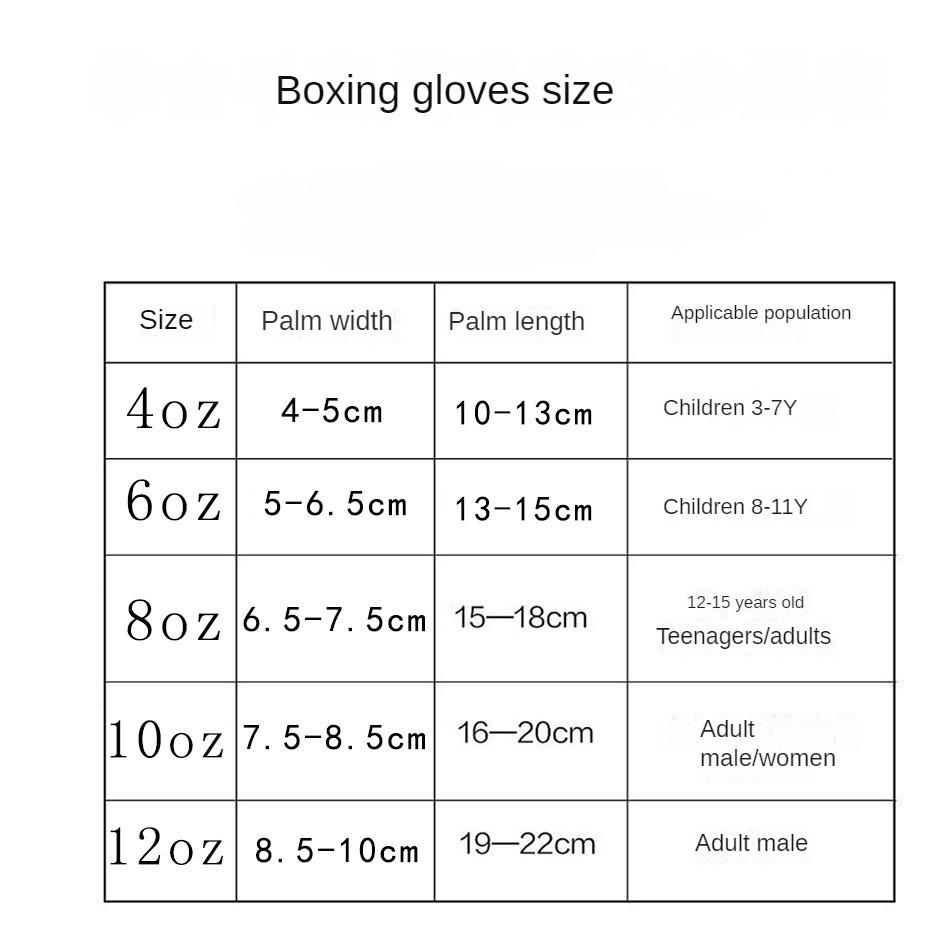 Boxing Training Fighting Gloves for Men PU Leather Kids Breathable Muay Thai Sparring Punching Karate Kickboxing Equipment