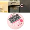 Digital Kitchen Timer LCD Display Compact Cartoon Electronic Magnetic Timer for Kids