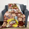Curious George Party Flannel Blanket Throw Blanket Soft Warm Sofa Bed Camping Car Home Decor Unique Christmas Gift C9302118