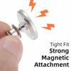10Pairs Detachable Magnetic Button Clips Strong Magnetic Magnetic Buckle Tie-backs  Window Screen