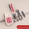 Smart 4-Button Folding Car Key Case with Buckle