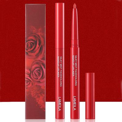Delineador de labios mate Lamei La Soft Mist 927: Sedoso, tridimensional, duradero y resistente a la decoloración para principiantes.