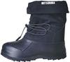 Mitsuuma Snow Cold Ceramic Boa Small Boots, Weather, Lightweight, Non-Slip, Sole, 6cm, Waterproof, Warm, Lining, SB-892, Black,