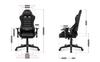HUZARO Ranger 6.0 Black Chaise Gaming Fauteuil Gamer De Jeu Ergonomique Hauteur Réglable Pivotant Support Lombaire Inclinable