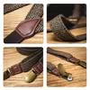 Durable Metal Clip Suspenders Jacquard Elastic Clip On Adjustable Length Men's Wardrobe Essential