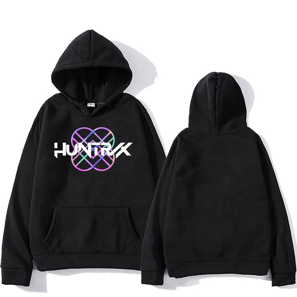 Huntrix Girl Hoodie 2025 Movie Demon Hunters Fashion Men/women Hoodies Harajuku Winter Clothes Pullover Sweatshirt Vintage