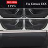 For Citroen C5X 2026-2026 Car Door Anti-kick Pad Leather Interior Protection Anti-dirty Sticker Mat Auto Decoration Accessories