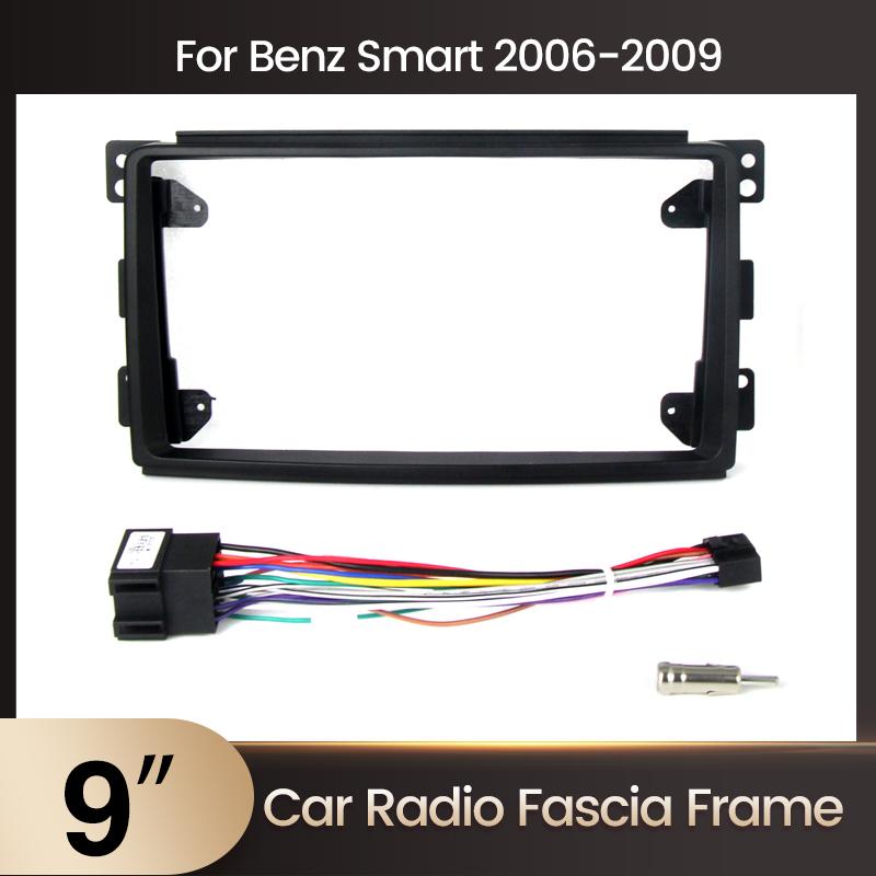 

Car accessories - Frame Cable For in-car Media Player Center Console Kit For Mounting Mercedes-Benz Smart 2006 2007 2008 2009 9-inch Car Radio