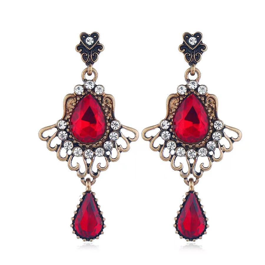 1920s Masquerade Pearl & Diamond Earrings - Gatsby Party, Bride, Wedding, Ball