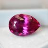 Natural Pink Sapphire 11ct Pear Cut Certified Loose Gemstone