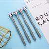 1  Pc Cartoon Kitten Head Pen Fluent Writing Suitable for Office Work, Brushing Questions, Signing Writing, Diaries, Notes, Student Classroom Prizes