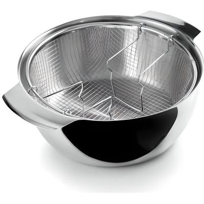 Friteringspanna - IBILI - Induktion - 24 cm - Rostfritt stål - 4,5L - Kompatibel med alla spisar