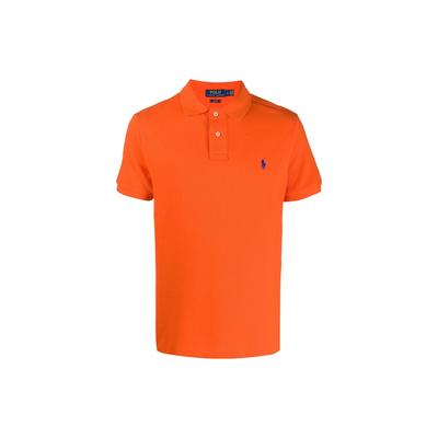 Polo Polo Bordado con Logo Hombre tops Naranja Brillante 710795080-025