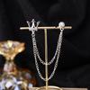 Baroque Rhinestone Pearl Corsage Necklace Brooch - Retro British Court Suit Accessory
