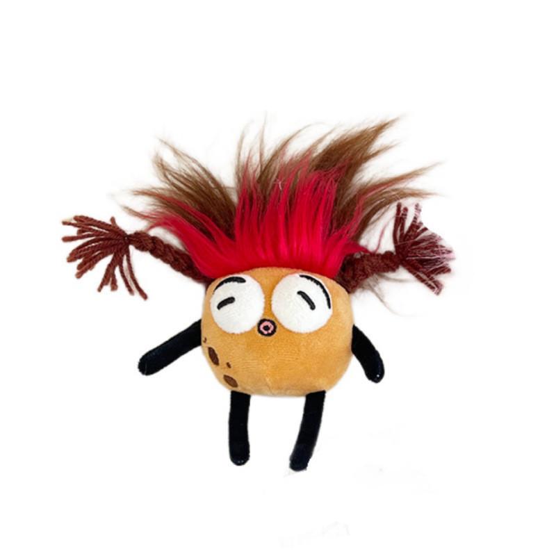 New Cute Potato Family Keychain Adorable Plush Bag Charms For Students Couples