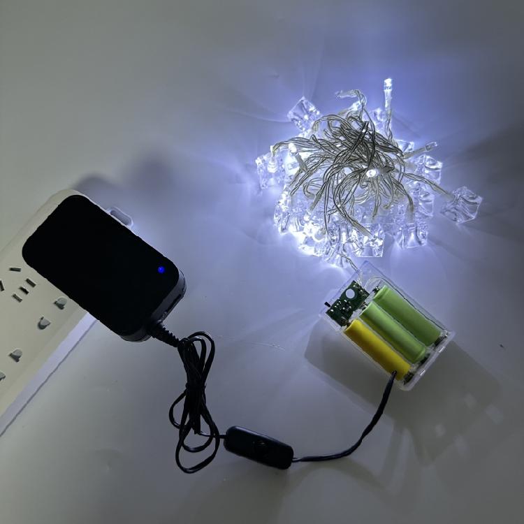 AC-DC Power Supply Adapter Kit with USB Charger Replace 2-8pcs AA Batteries