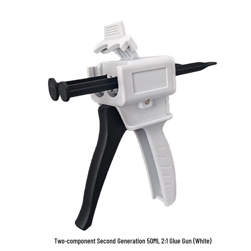 Manual Wireless AB Glue Gun: Single & Double Component Plastic Push-Type Caulking Gun