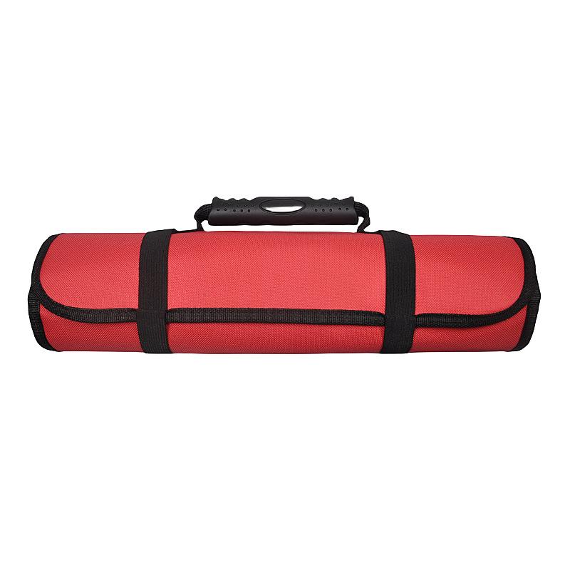 Large Wrench Roll Up Tool Roll Pouch Bag with 22 Pockets, Waterproof Canvas Wrench Roll Organizer Bag for Craftwork Electrician