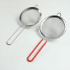 Silicone Handle Stainless Steel 30-Mesh Flour Sieve & Strainer Tool