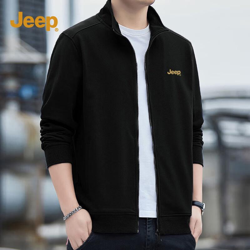 

JEEP Men s Stand-Collar Casual Jacket 2XL