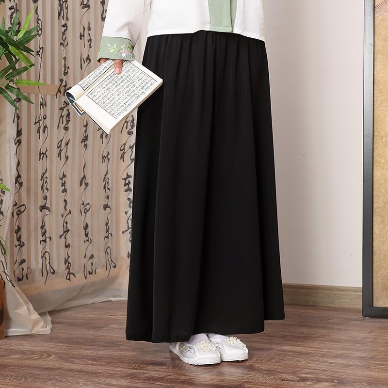 Elegant Anti-Static Chiffon Hanfu Petticoat Skirt Lining