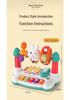 Multifunctional Kids' Phone & Piano Toy with Lights and Music for Early Education