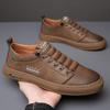 Scarpe da Uomo Basse in Tela Bianca Slip-On - Tendenza Autunnale