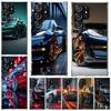 Electric Car M-Model S 3 Soft Phone Case For Samsung Galaxy S22 S23 S24 S25 Edge S26 Ultra S20 FE S21 Plus + Fundas Coque Galaxy