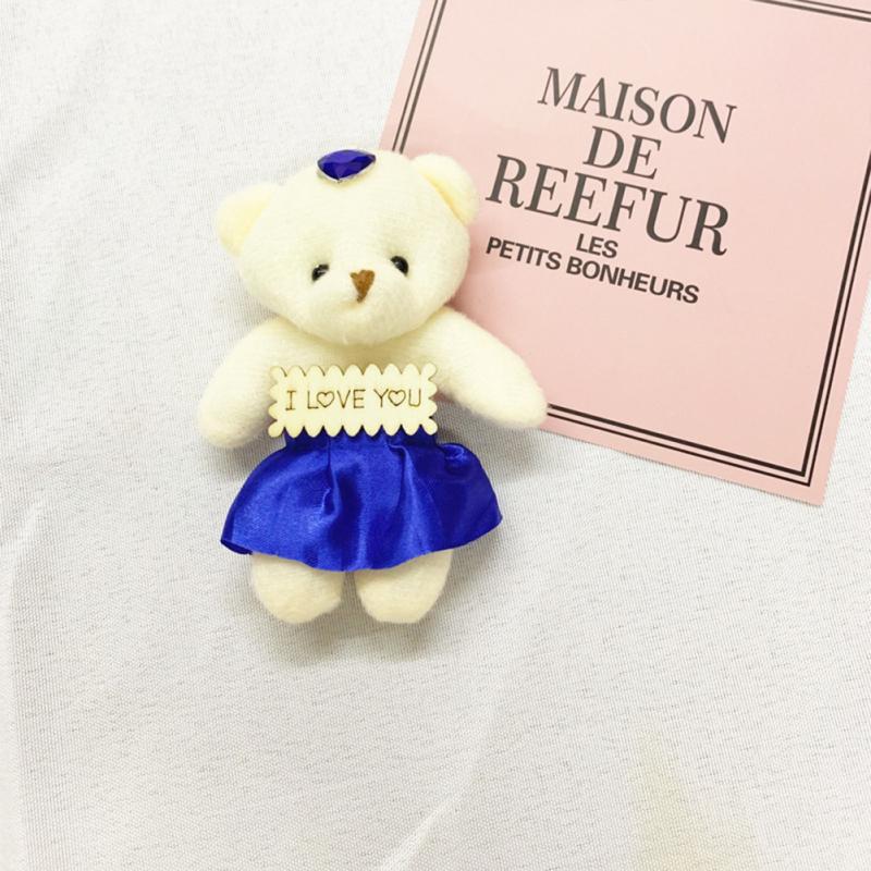 Plush Cartoon Bear Doll Plush Toy Doll Pendant For Christmas Valentine Birthday Gift