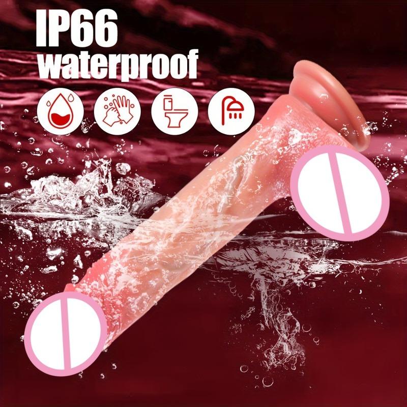 Waterproof Silicone Adult Sex Toys Soft Thick Realistic Dildo Anal Vagina Stimulator Penis Female Masturbator Massager Dick Cock