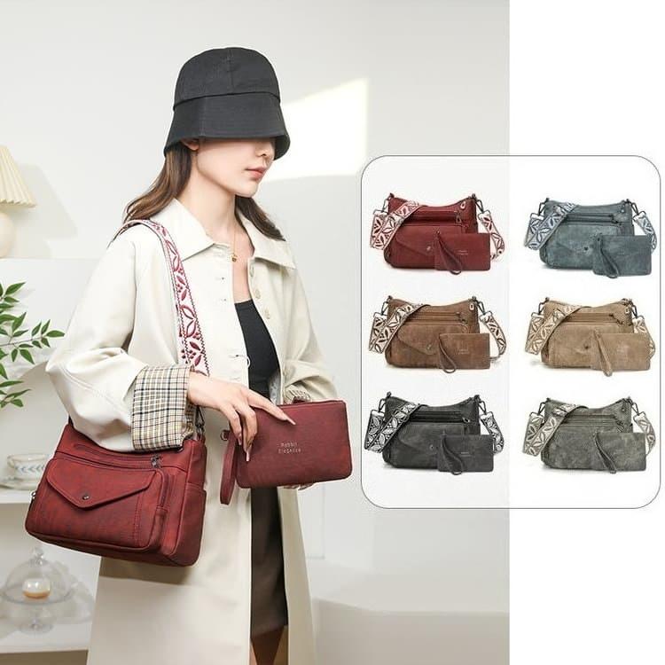 Do Old Child and Mother Messenger Bag Casual Shoulder Women's Bag