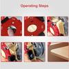 Radius Jig Router Templates 2X Router Corner Templates Routing Guide Set Aluminum Alloy Arc Cutting Auxiliary Tool For Carpenter