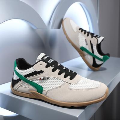 Summer New Light Luxury Mesh Breathable Sports Soft-soled Casual Shoes Lightweight Versatile Men's Shoes