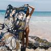Japanese Anime Black Butler Beach Towel Colorful Bath Towels For Girl Microfiber Quick Dry Sand Free Beach Yoga Spa Gym