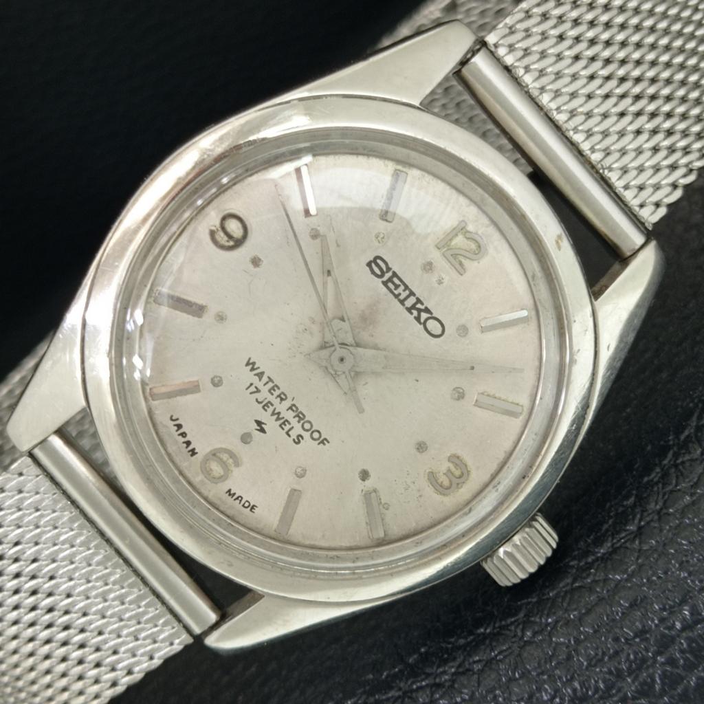 ЯПОНСКИЕ ВИНТАЖНЫЕ МЕХАНИЧЕСКИЕ ЧАСЫ SEIKO 66A BOY С ОРИГИНАЛЬНЫМ ЦИФЕРБЛАТОМ a703908-1