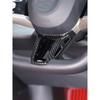 ABS Carbon Fiber For BMW 5 7 Series G60 G70 I7 2024 2025 For X3 G45 2025 Car Steering Wheel Frame Cover Trim Sticker Accessories