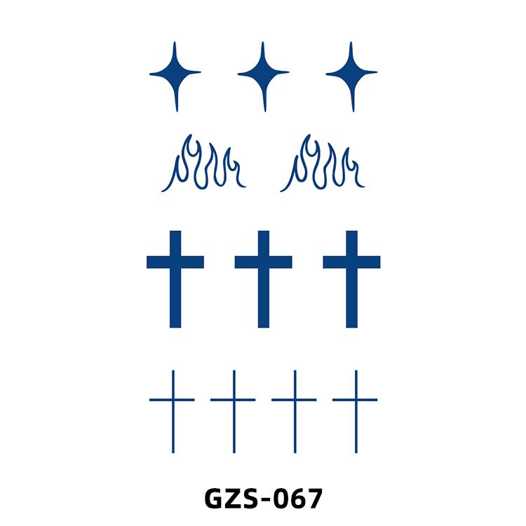 1 Sheets Semi Permanent Tattoos Women's Arm Back Fake Tattoos Waterproof and Long Lasting Plant Juice Tattoos