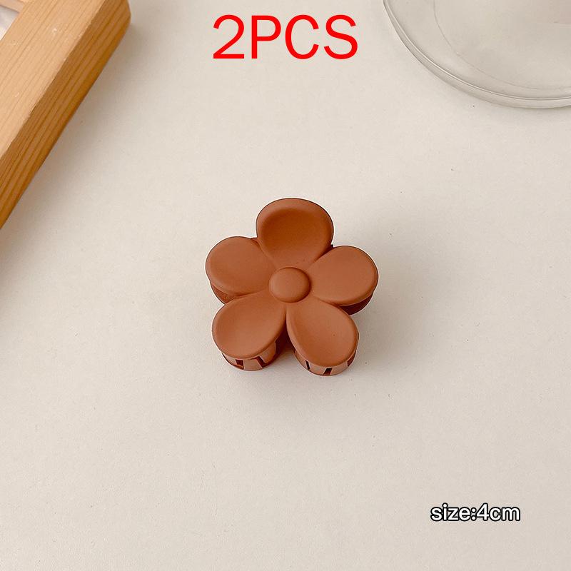 (87 Styles) 2pcs/ Set New Large Jelly Color Hair Clip Acrylic Hair Claw Shark Clamp For Women Girls Fashion Summer Updo Headwear Hair Accessories