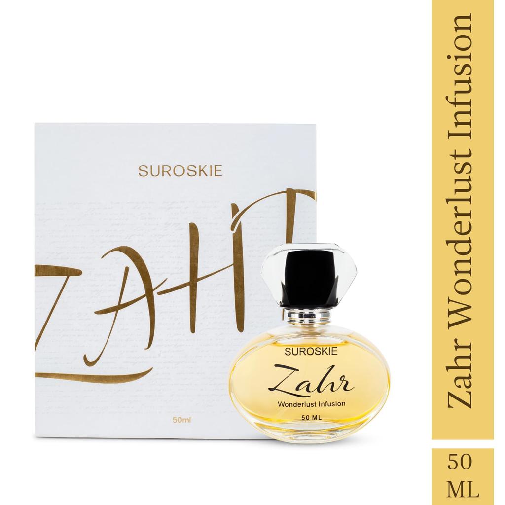 Suroskie Zahr Perfume 50ml | Luxury Eau De Parfum | Long Lasting Unisex Fragrance Spray